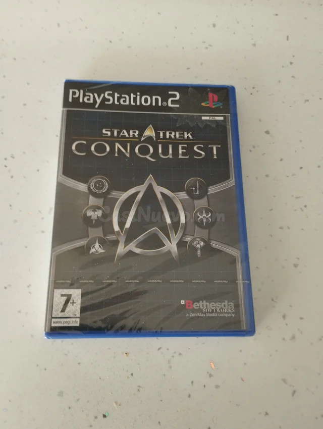 STAR TREK - CONQUEST PS2, PRECINTADO