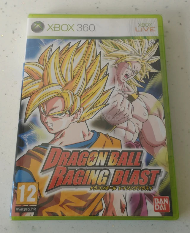 DRAGON BALL - RAGING BLAST XBOX 360, PRECINTADO