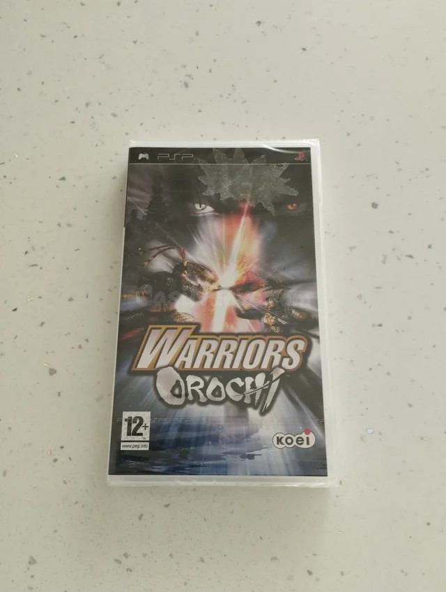 WARRIORS OROCHI PSP, PRECINTADO