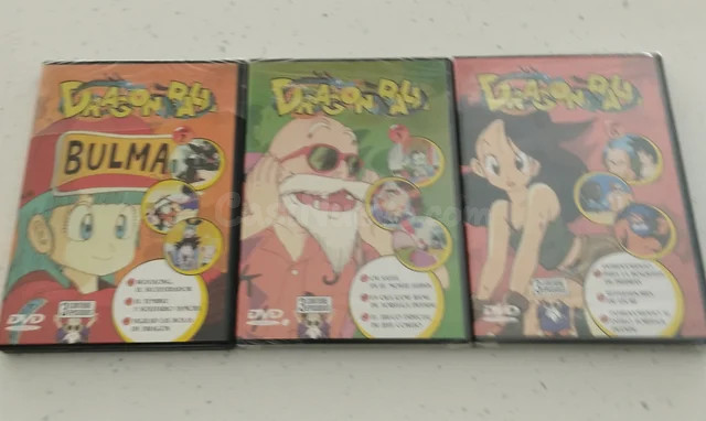 LOTE 3 DVD'S DRAGON BALL, PRECINTADOS