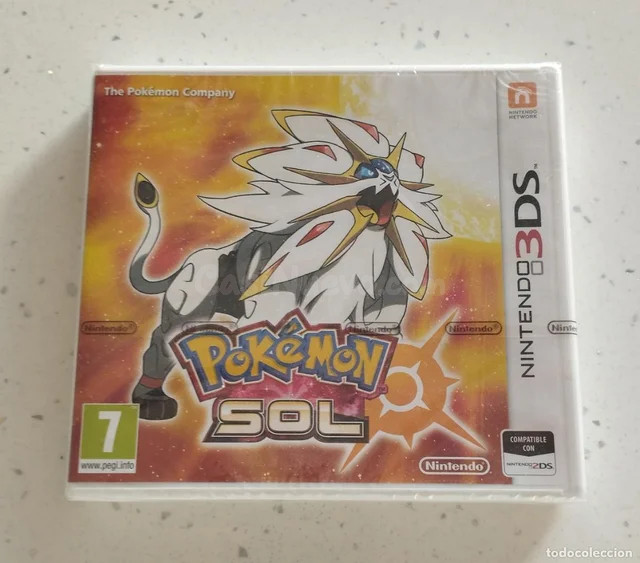 POKÉMON SOL NINTENDO 3DS N3DS, PRECINTADO