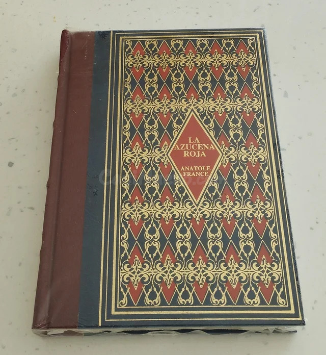 LA AZUCENA ROJA, ANATOLE FRANCE, PRECINTADA