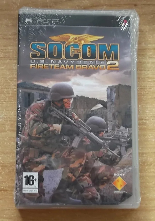 SOCOM FIRETEAM BRAVO 2 PSP, PRECINTADO