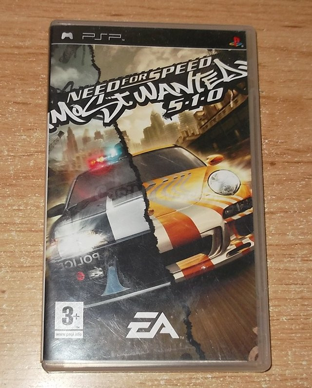NEED FOR SPEED MOST WANTED 5-1-0 PSP, COMO NUEVO