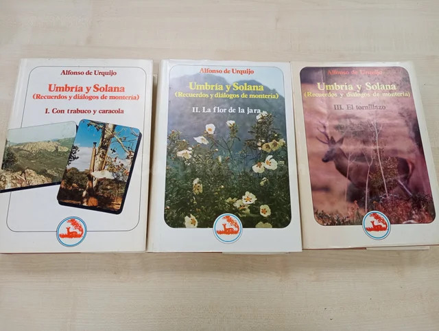 RECUERDOS Y DIÁLOGOS DE MONTERÍA - CAZA - 3 TOMOS