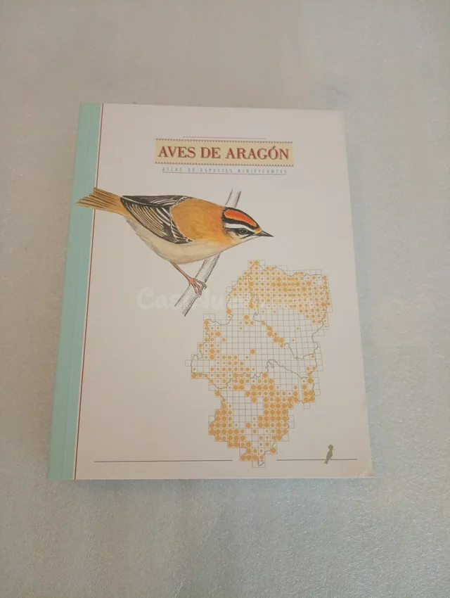 AVES DE ARAGON - ATLAS DE ESPECIES NIDIFICANTES -