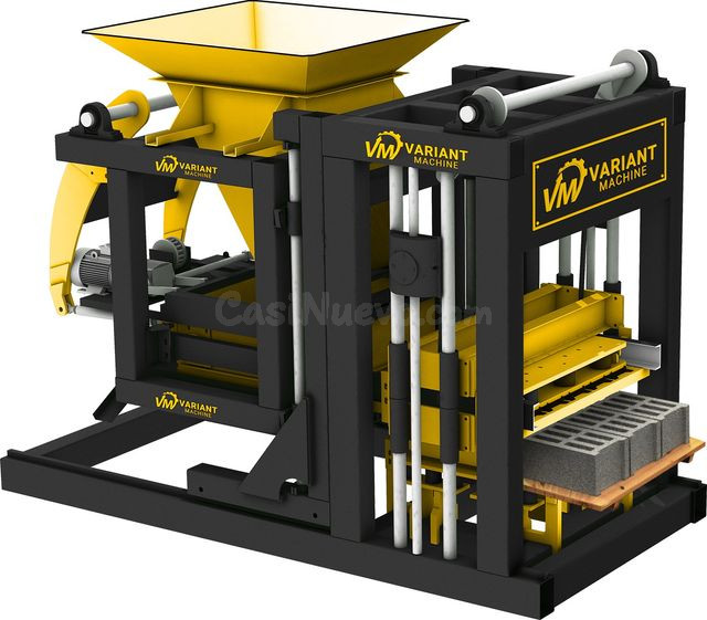MÁQUINA DE BLOQUES – ADOQUINES Y BORDILLOS