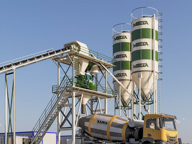 PLANTA DE HORMIGÓN 30 m3 - MEZCLADORA PLANETARIA - foto 2
