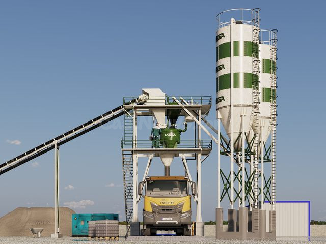 PLANTA DE HORMIGÓN 30 m3 - MEZCLADORA PLANETARIA - foto 3