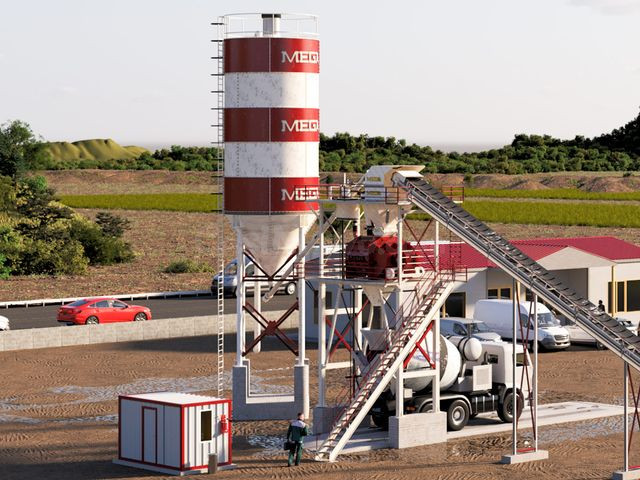 PLANTA DE HORMIGÓN 60 m3 - MEZCLADORA TWINSHAFT - foto 4