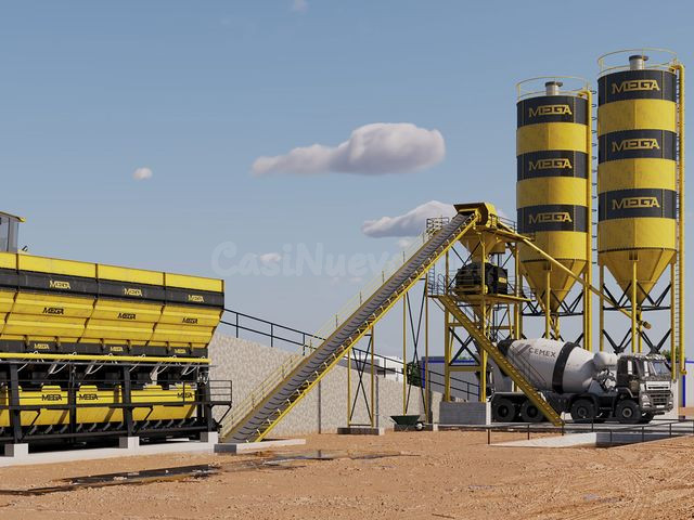 PLANTA DE HORMIGÓN 90 m3 - MEZCLADORA TWINSHAFT - foto 3