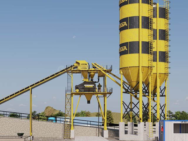 PLANTA DE HORMIGÓN 90 m3 - MEZCLADORA TWINSHAFT - foto 4