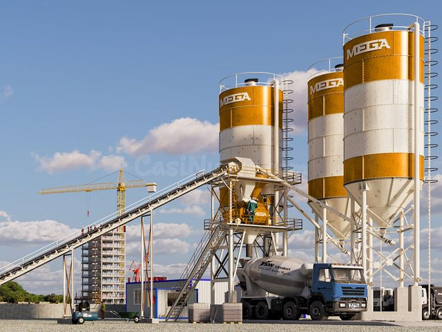 PLANTA DE HORMIGÓN 150 m3 - MEZCLADORA TWINSHAFT - foto 4