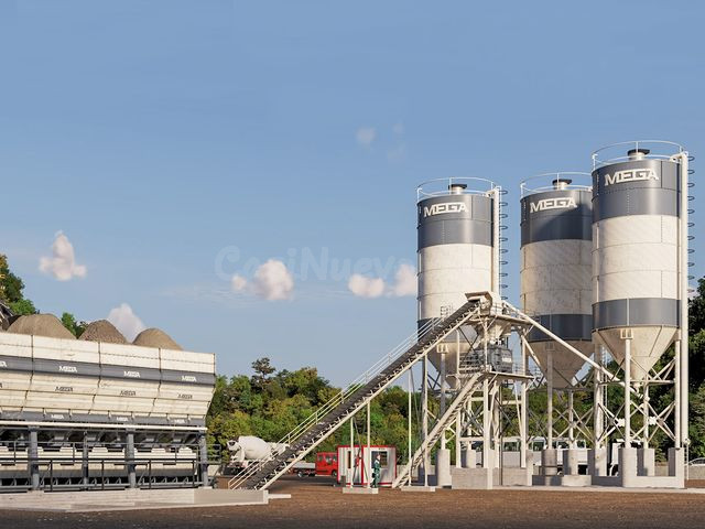 PLANTA DE HORMIGÓN 180 m3 - MEZCLADORA TWINSHAFT - foto 3