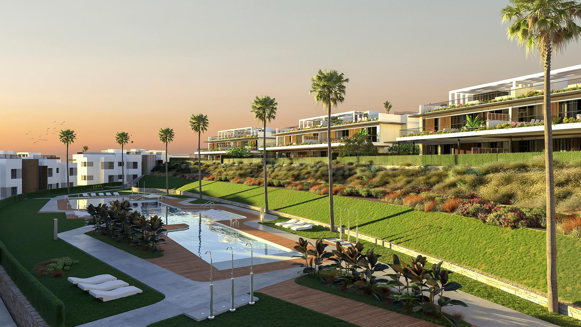 Apartamento dúplex con vistas al mar y al golf – Marbella Este