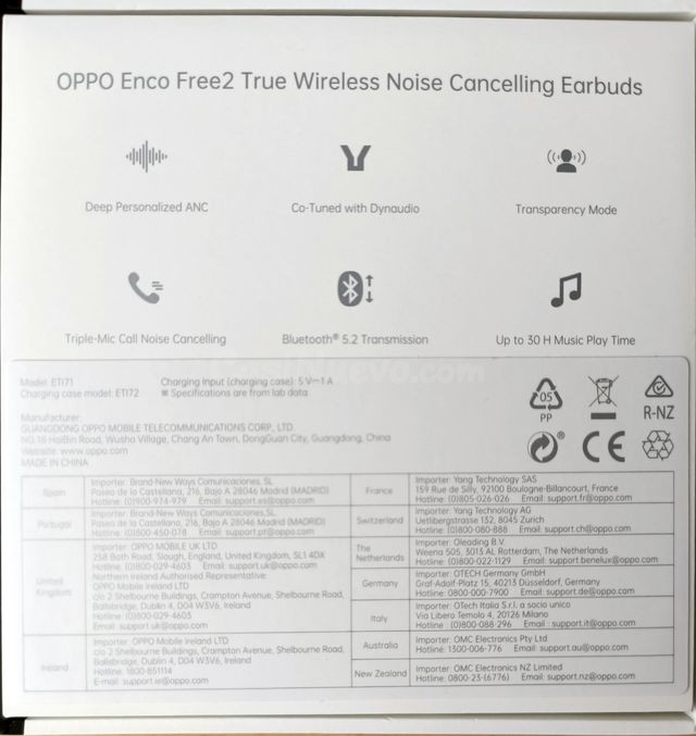 Vendo Auriculares Oppo Eco Free 2. Sin estrenar - foto 3