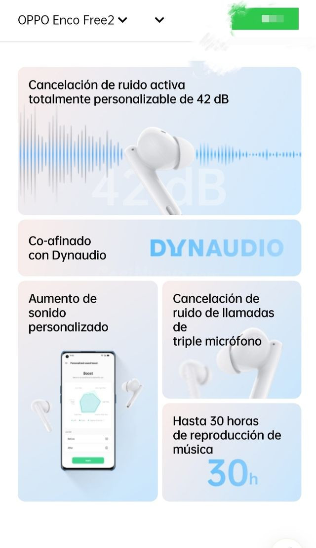 Vendo Auriculares Oppo Eco Free 2. Sin estrenar - foto 4
