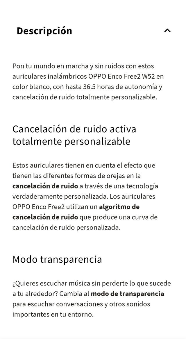 Vendo Auriculares Oppo Eco Free 2. Sin estrenar - foto 5