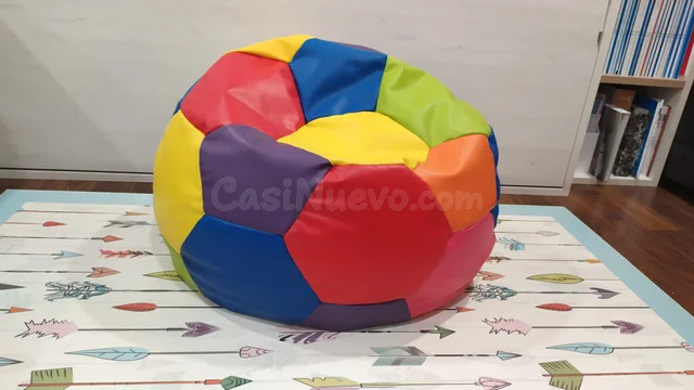 Puff balón colores (exposición) - foto 3