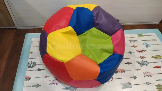 Puff balón colores (exposición) - foto 4