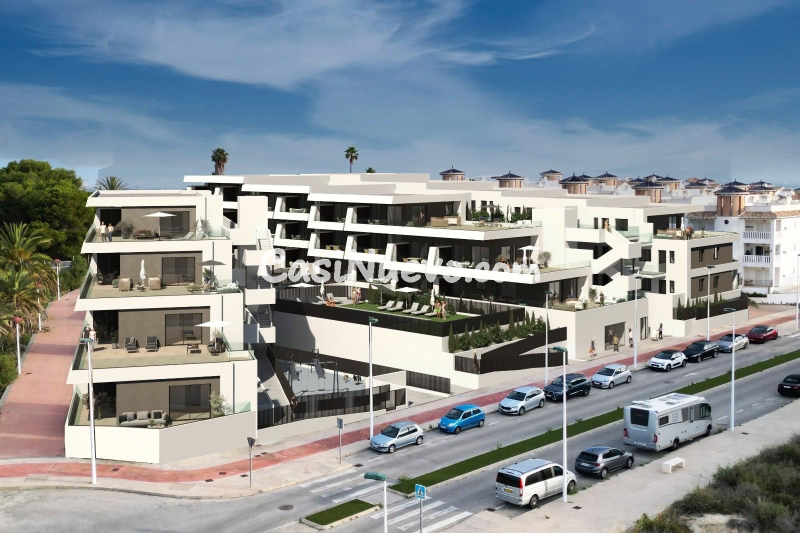 Apartamentos de obra nueva con amplias terrazas en la playa  - foto 3