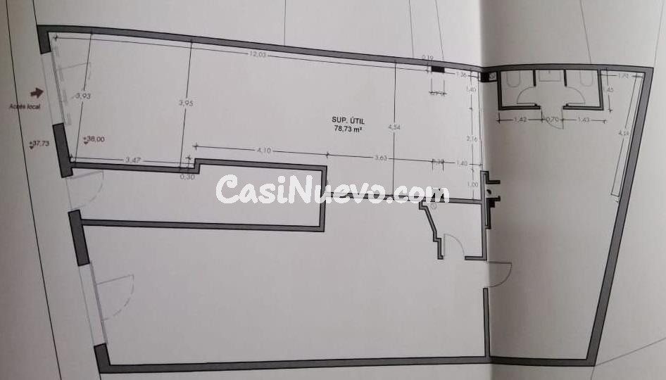 Local 150 m2 en alquiler en calle Tirso de Molina - Barcelon