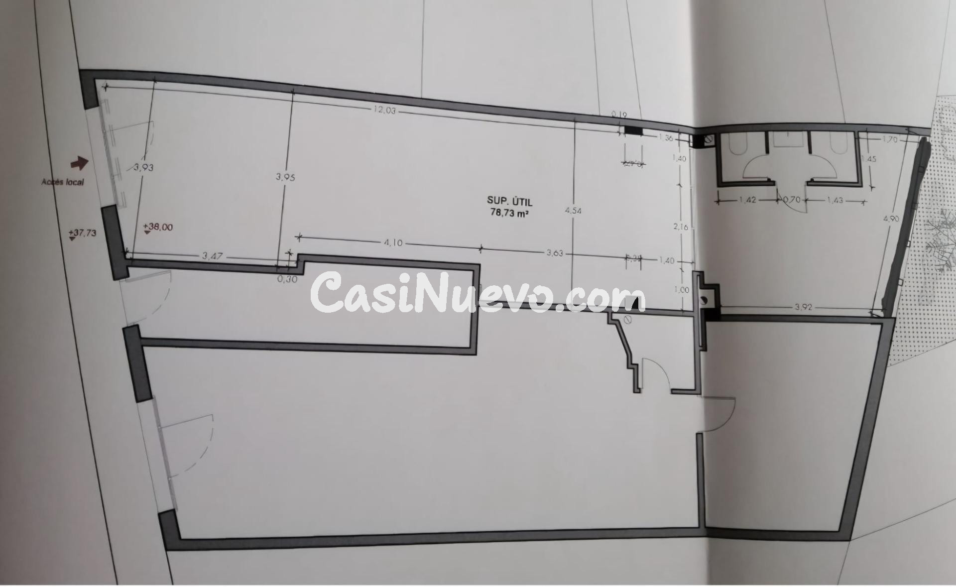 Local 150 m2 en alquiler en calle Tirso de Molina - Barcelon - foto 2