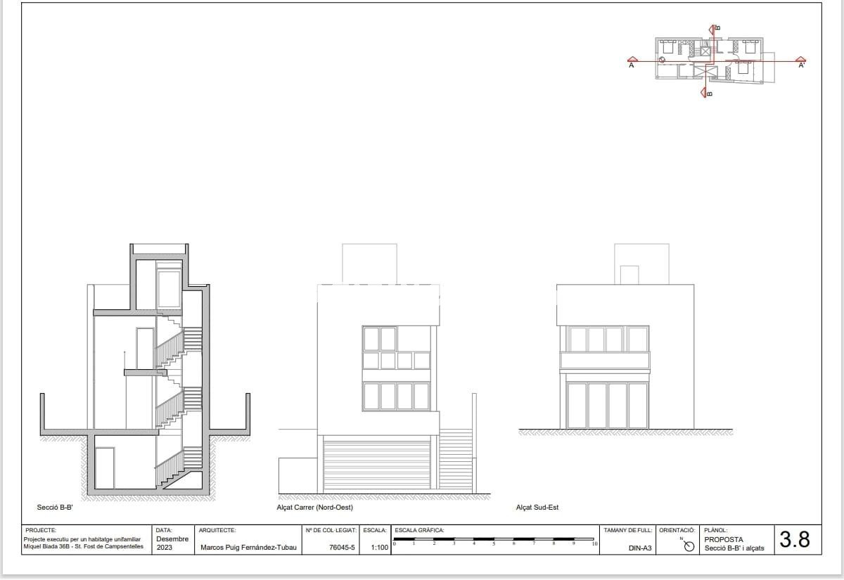 Construye tu vivienda en Sant Fost, Proyecto incluido - foto 3