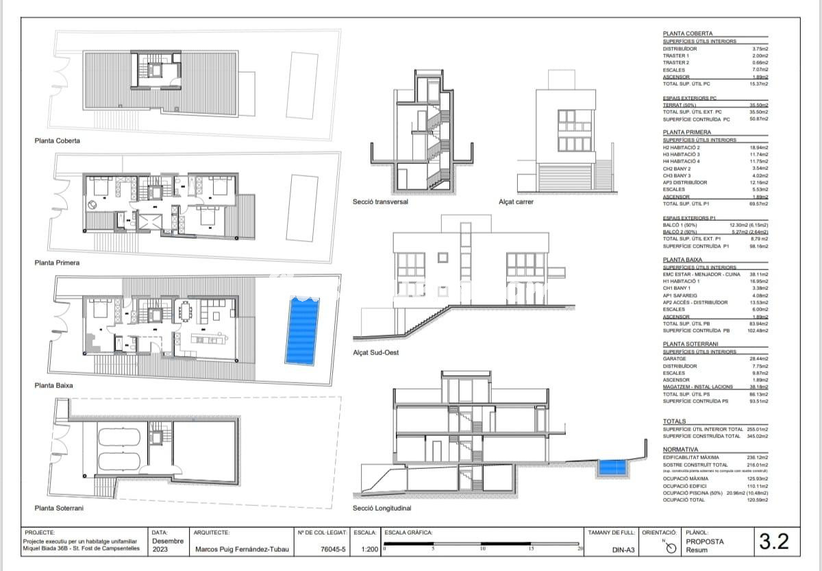 Construye tu vivienda en Sant Fost, Proyecto incluido - foto 4