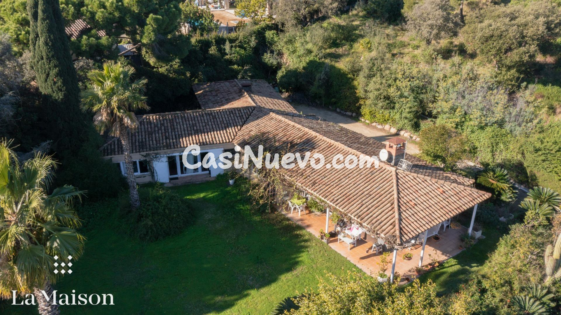 Encantadora Casa Unifamiliar en Cabrils con Vistas al Mar