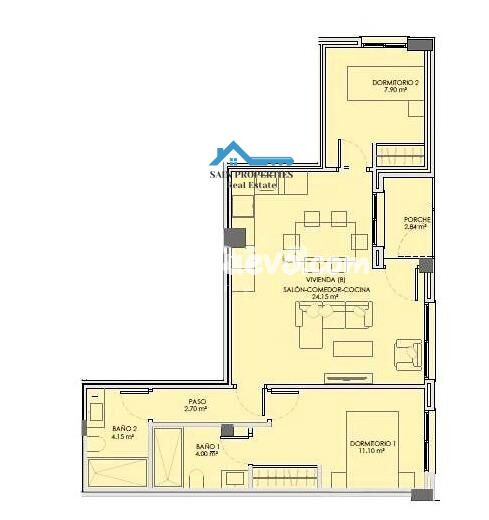 Bajo de 2 dormitorios totalmente reformado a estrenar en el  - foto 8