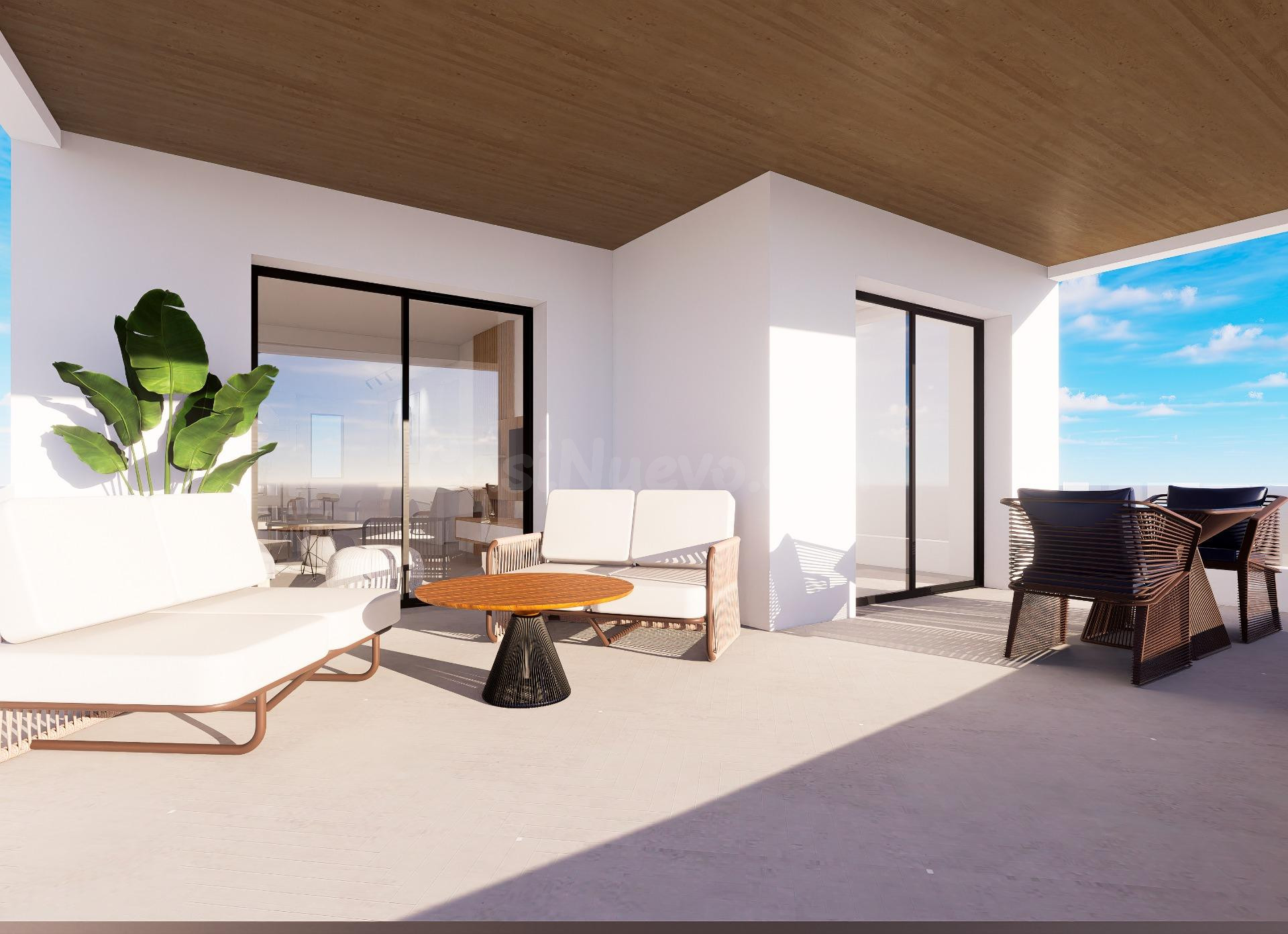 Apartamentos con grandes terrazas y vistas garantizadas en F - foto 3