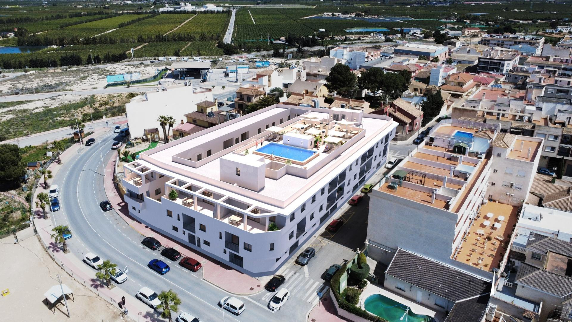 Modernos apartamentos de nueva construcción en el centro de 