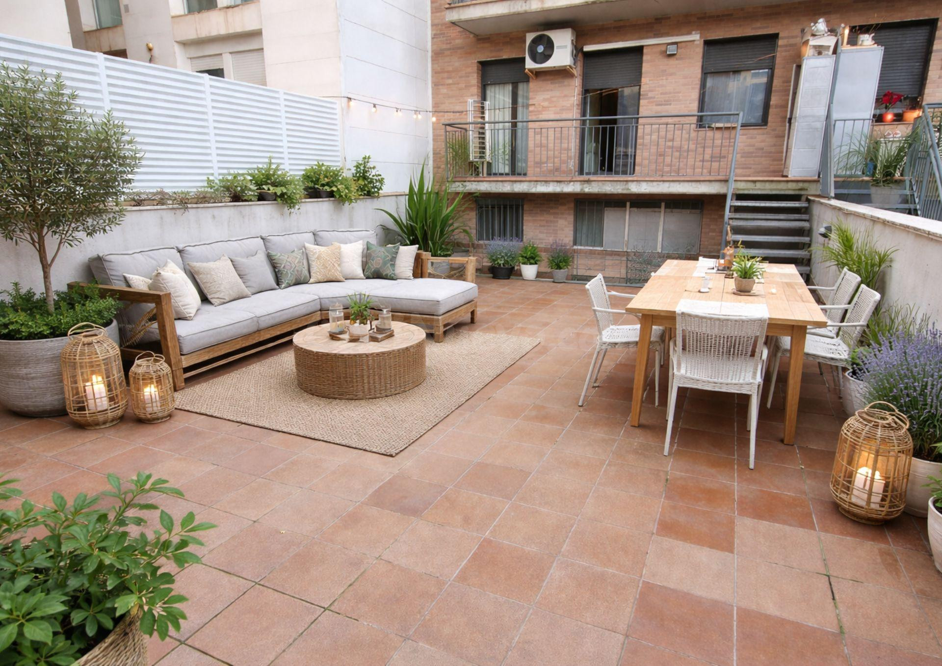 vivienda con 88 metros de terraza centro Sabadell