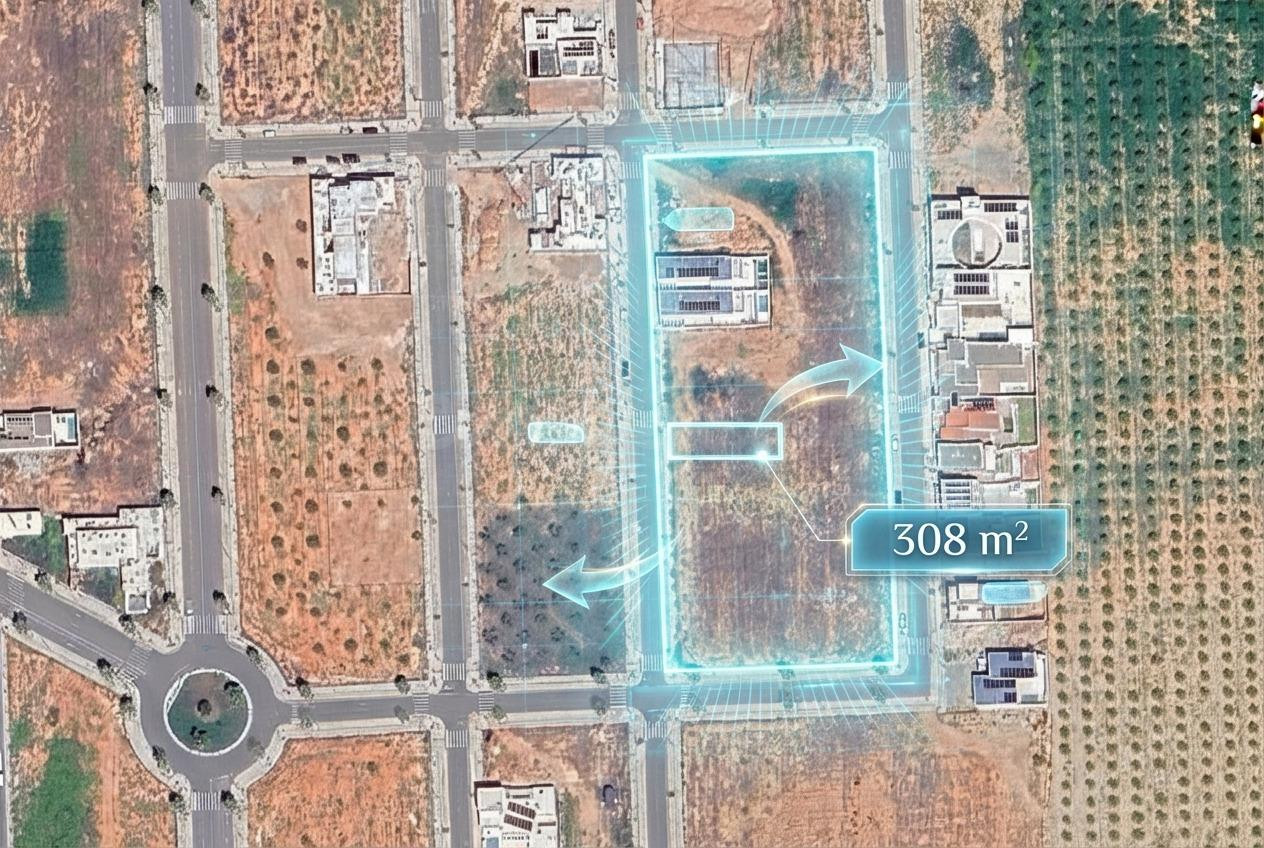 PARCELA URBANA NATIVA ALBOLOTE 308m2