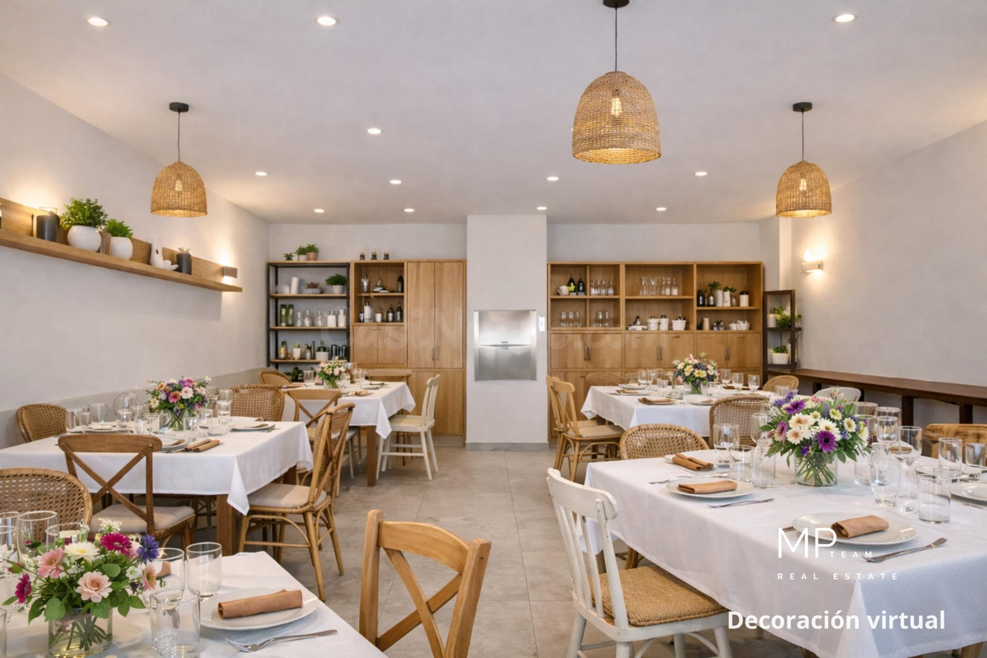 Edificio hotelero con restaurante funcionando en Rascafría