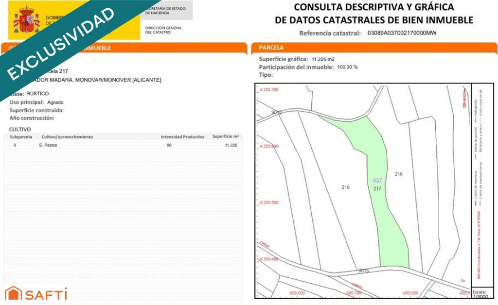 EXCLUSIVA OPORTUNIDAD – PARCELAS RÚSTICAS EN CASAS DE SANCHI - foto 5