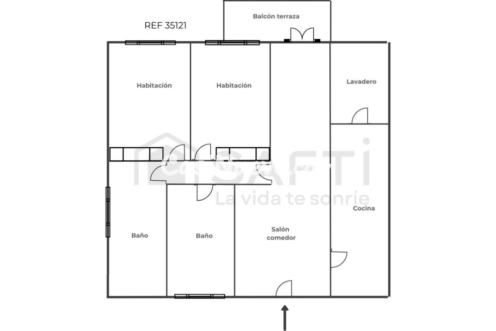 Hermoso piso esquinero con vistas al mar y con licencia turí - foto 25