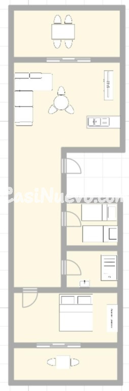Ático reformado con licencia turística, terrazas, solárium y - foto 35