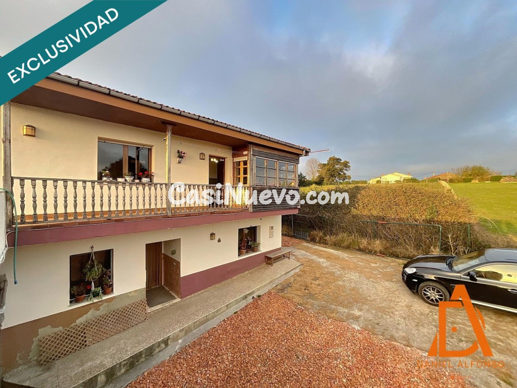 Chalet y 5000m² de finca con vistas al mar a 15 min de Gijón - foto 2