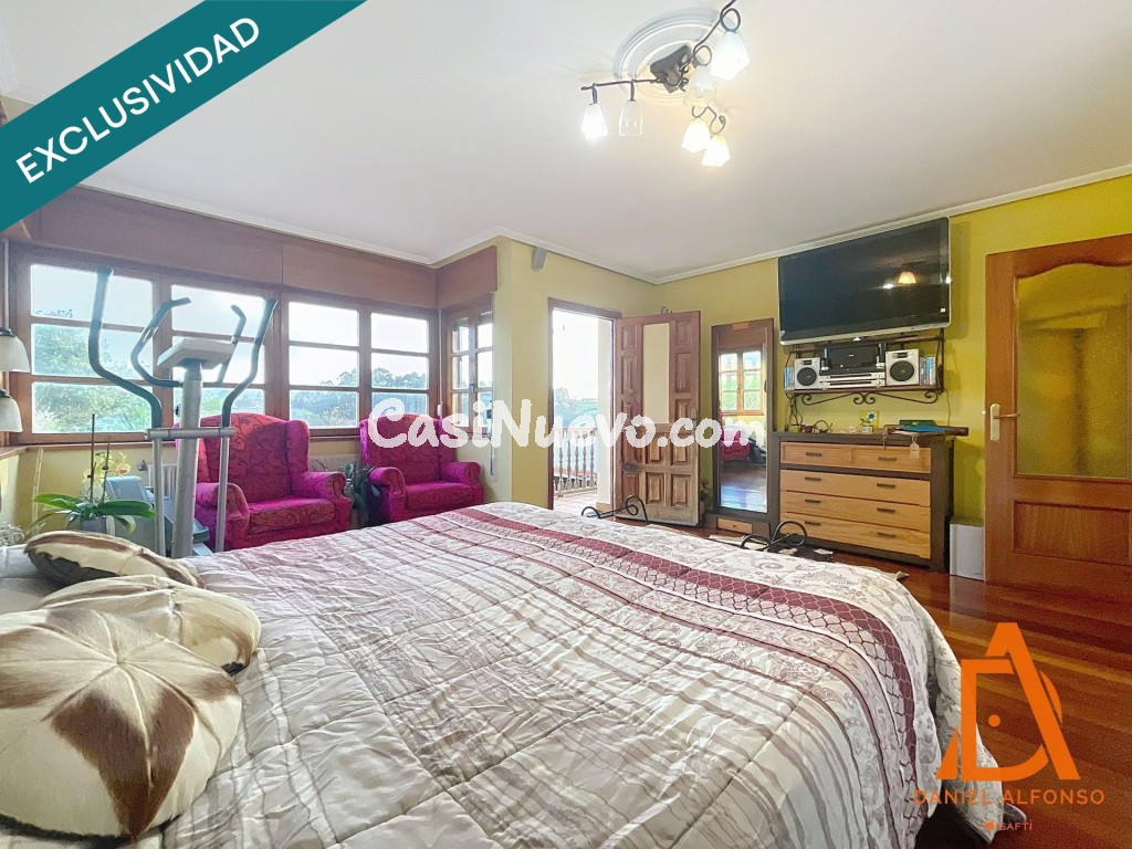 Chalet y 5000m² de finca con vistas al mar a 15 min de Gijón - foto 35