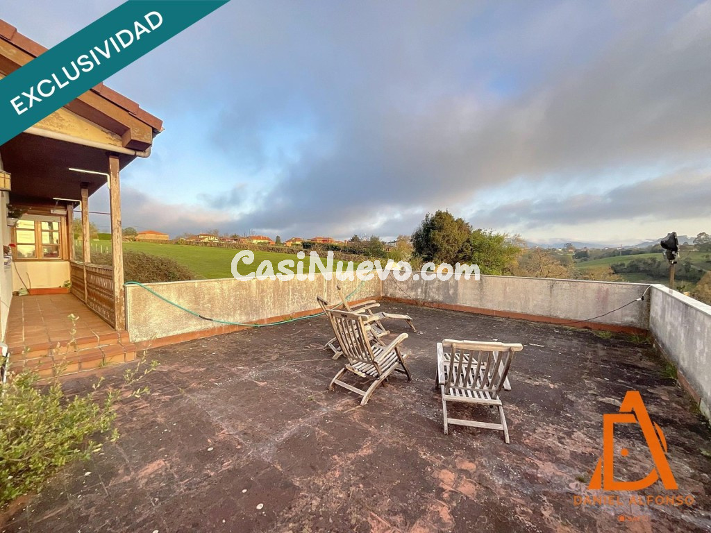 Chalet y 5000m² de finca con vistas al mar a 15 min de Gijón - foto 36