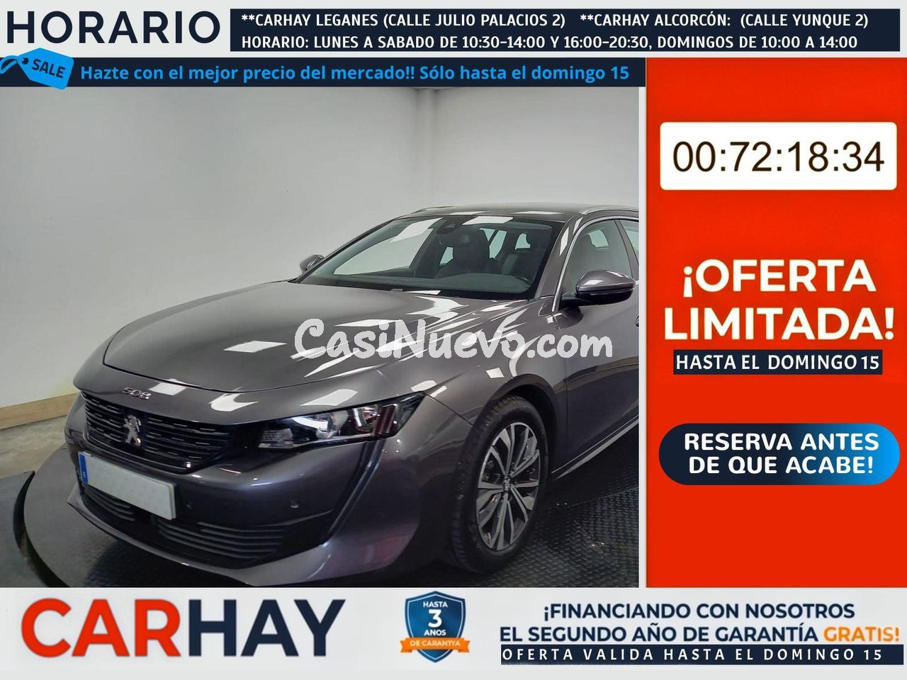 Peugeot 508 SW Allure BlueHDi 96kW