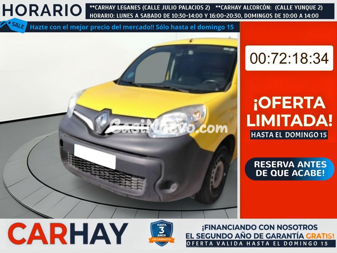 Renault Kangoo Furgon Profesional 2p dCi 66 kW 90 CV