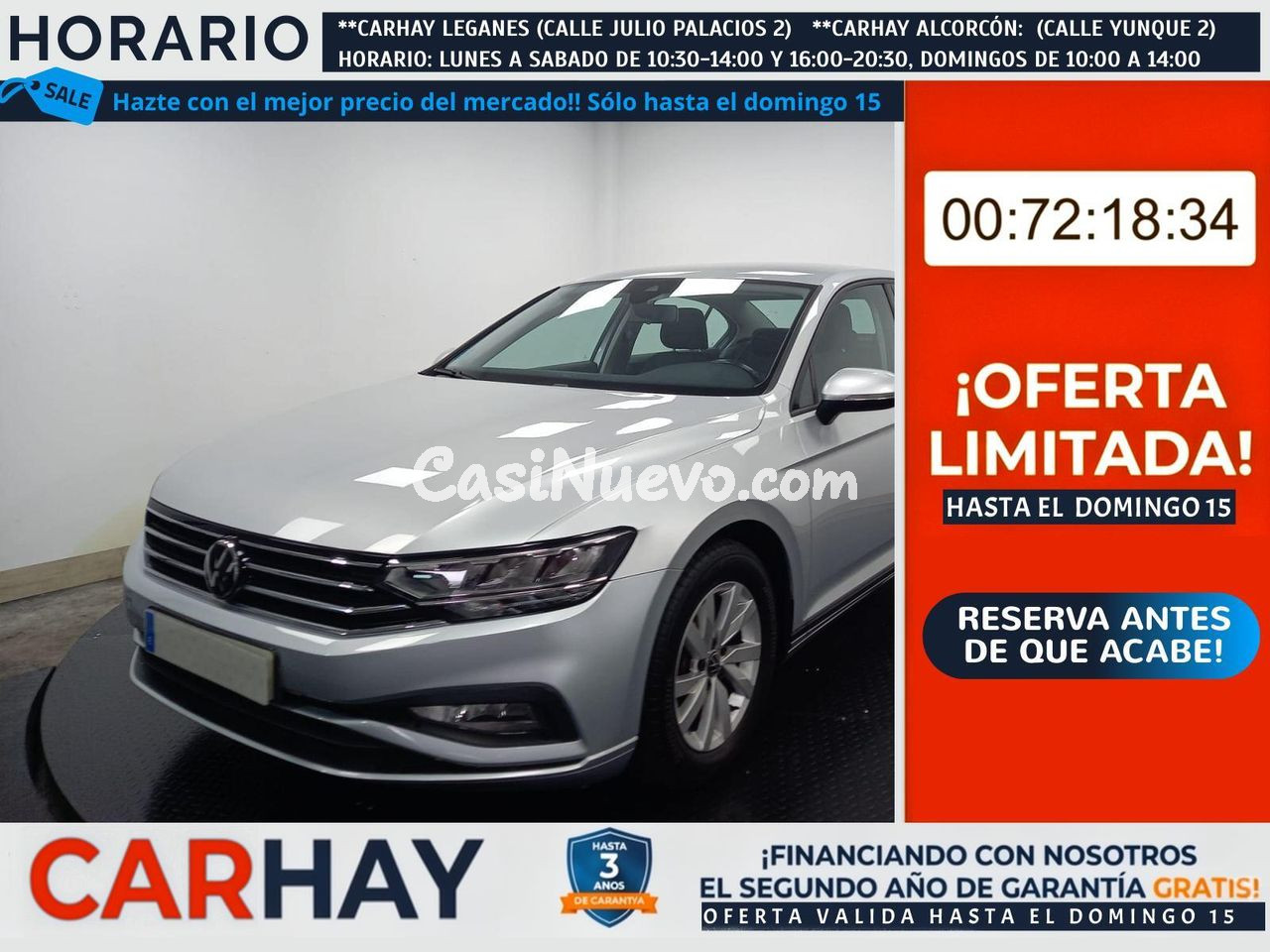 Volkswagen Passat Business 2.0 TDI 110kW (150CV)