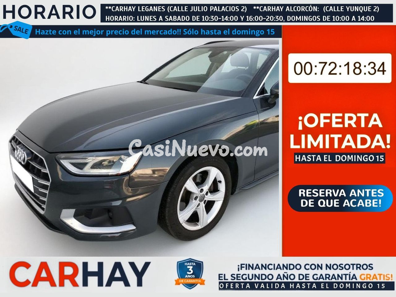 AUDI A4 Avant Advanced 35 TDI 120kW S tronic