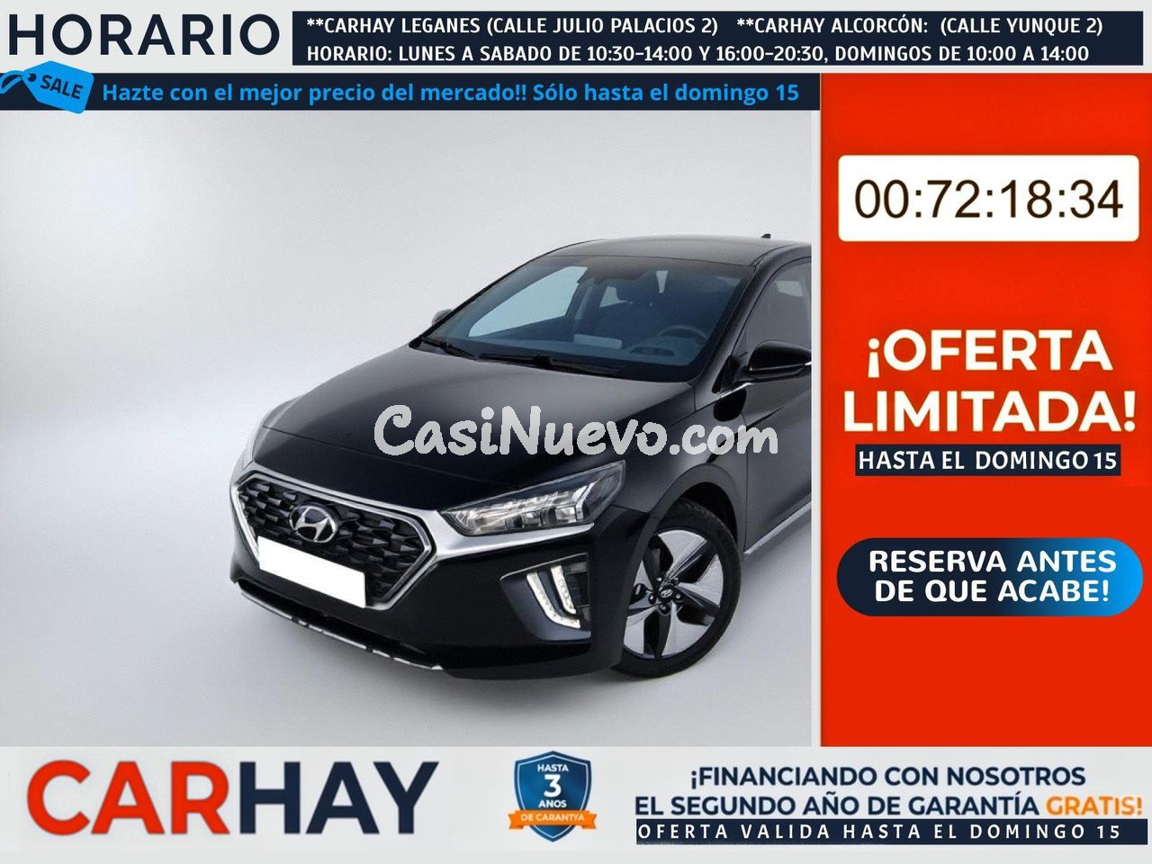 HYUNDAI IONIQ 1.6 GDI HEV Tecno DCT