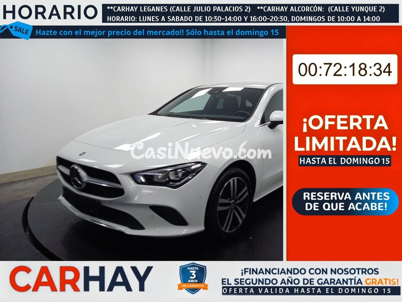 Mercedes CLA 1.3 250 E BUSINESS SOLUTION DCT