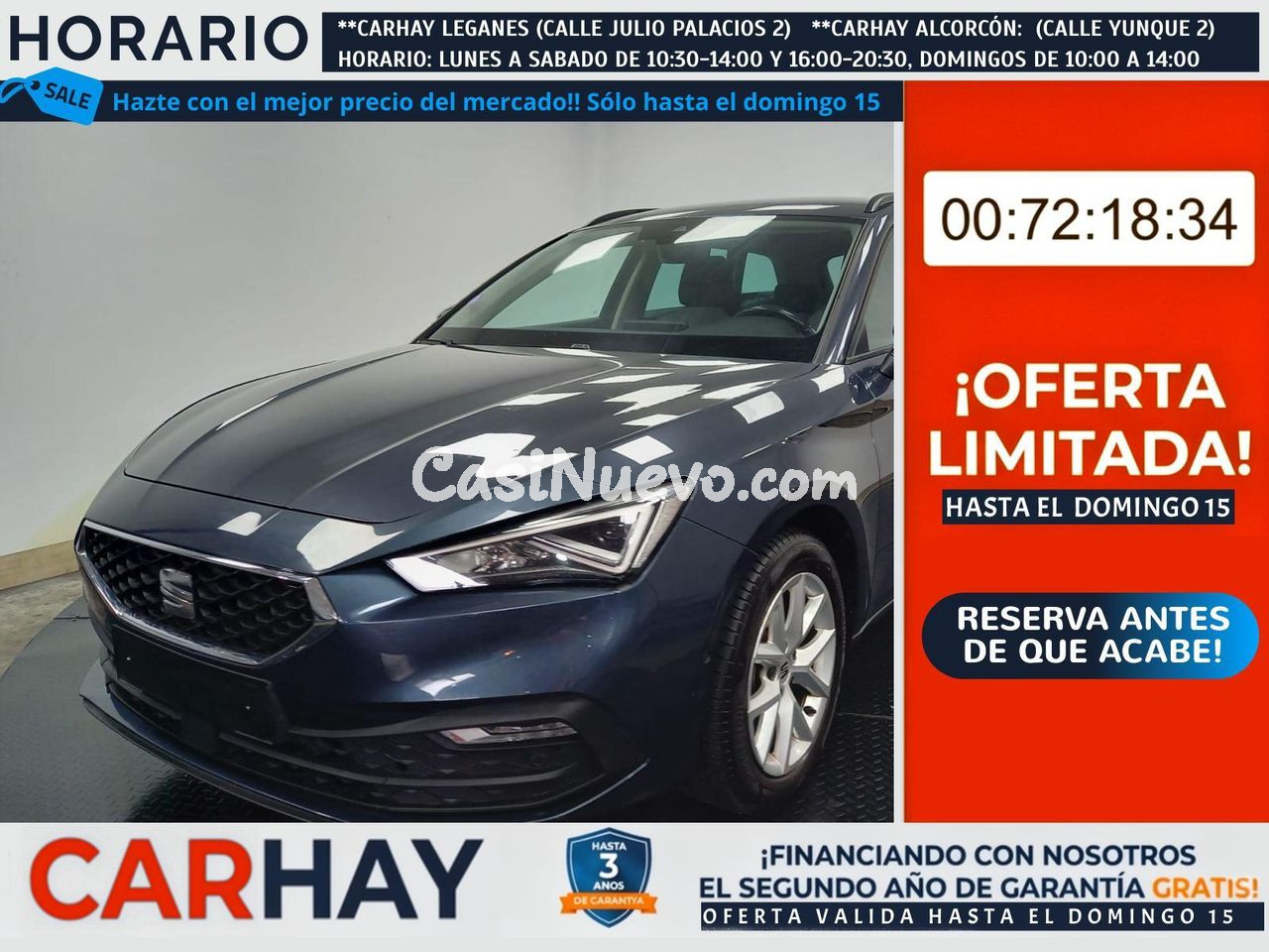 SEAT LEON BREAK 1.0 ETSI 110 DSG S&S STYLE BUSINES