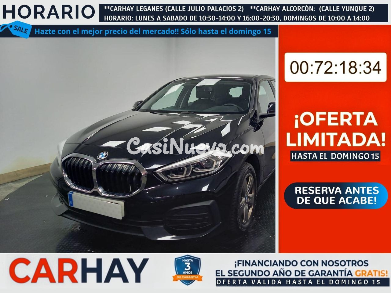 BMW SERIE 1 116 d AdBlue Model Advantage Business
